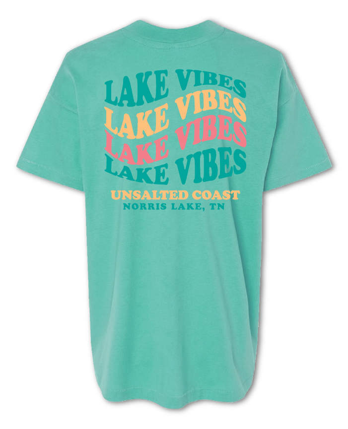 Lake Vibes Hi Lo Tee (Customizable)